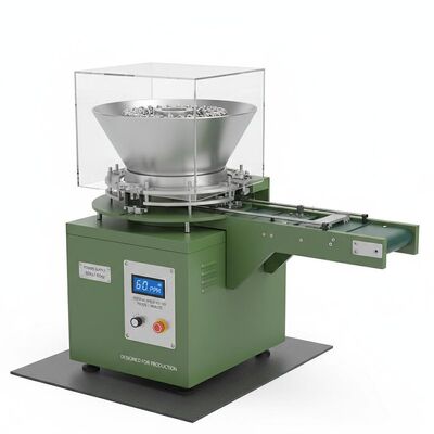 Green Bowl Feeder Machine Capable Of Feeding Speed Up To 60 Pieces Per Minute Power Supply 50Hz 60Hz Designed For Production