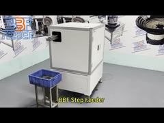 Автоматизированная система подачи металлических деталей с виброконвейером и шаговым питателем